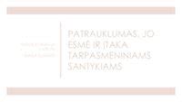 Emigracijos įtaka šeimos santykiams