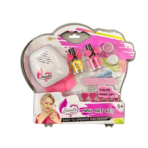 vaikų nagų dekoravimo rinkinys