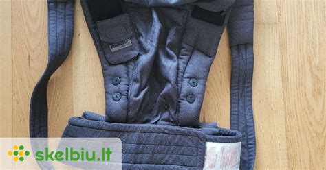 Ergonomiška nešioklė: M raidės forma