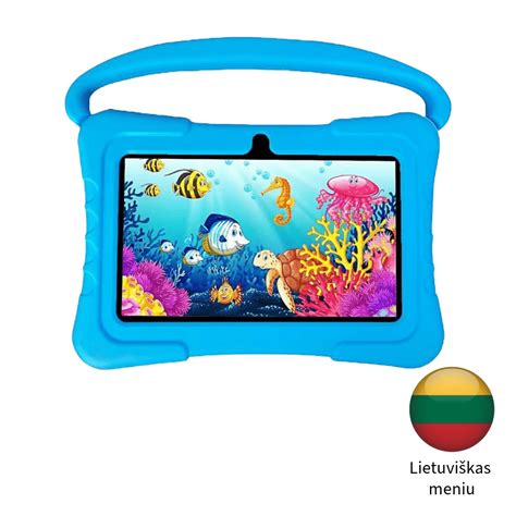 Vaikiškos planšetės su apsauginiu dėklu
