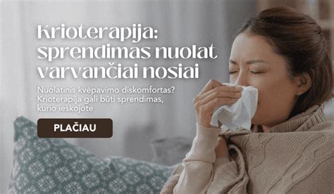 krioterapija nosis