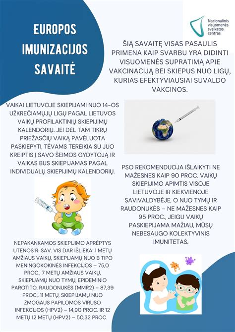 Imunizacijos svarba
