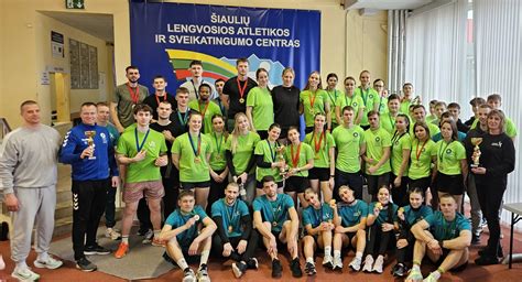 Bėgimo varžybų dalyviai