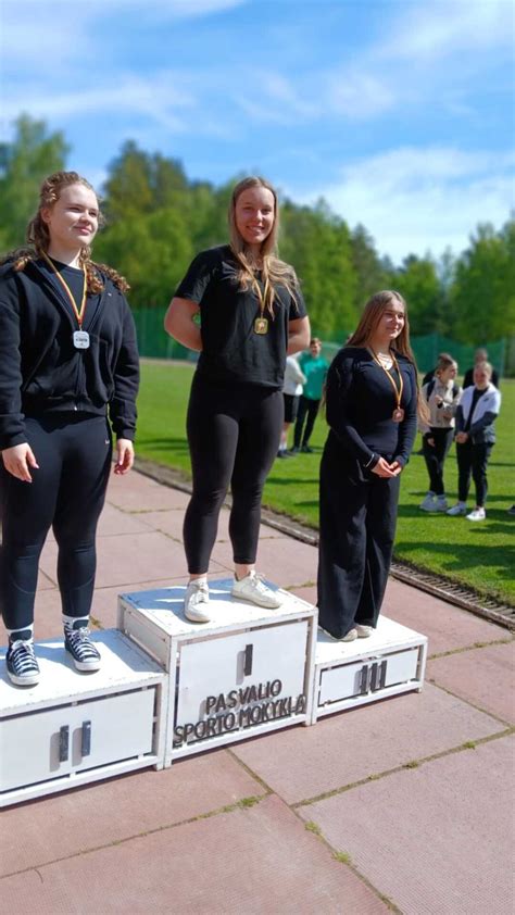 Lengvosios atletikos varžybų nugalėtojai