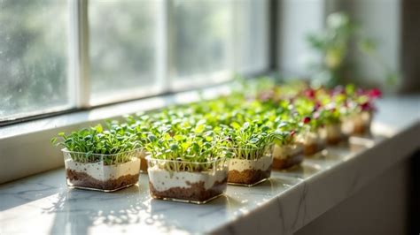 Daržovių auginimas ant palangės