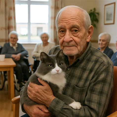 Benamė katė su ženklu ant ausies
