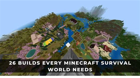 Minecraft Survival pasaulis