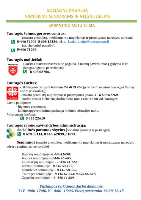 integrali pagalba senjorams ir neįgaliesiems