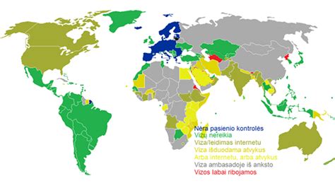 sąrašas ES šalių, į kurias galima keliauti su ATK