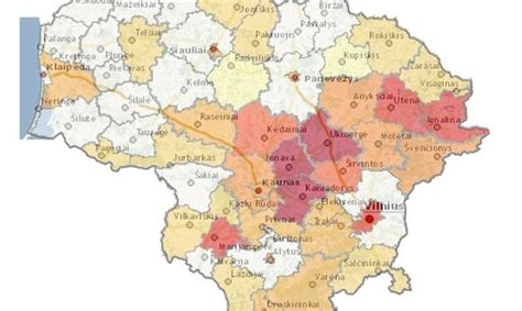 žemėlapis su paukščių gripo protrūkio židiniais