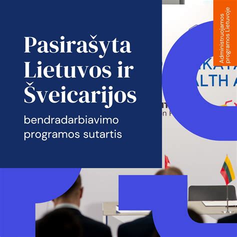 Lietuvos ir Šveicarijos bendradarbiavimo programos logotipas