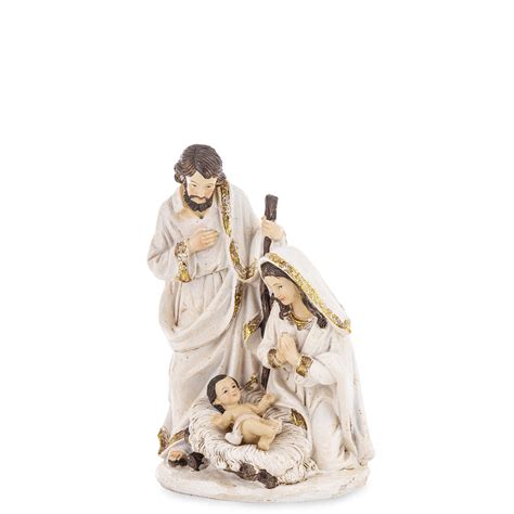 Prakartėlės scena su Jėzumi, Marija ir Juozapu