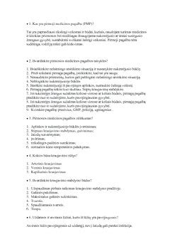 Pirmosios pagalbos teikimas užspringusiam kūdikiui