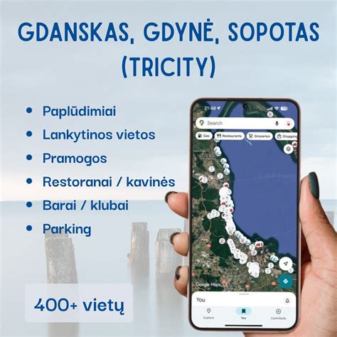 ERMI parduotuvės fizinės vietos žemėlapyje