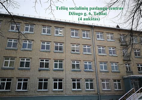 socialinių paslaugų centro veikla