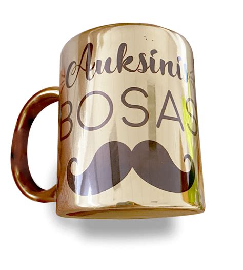 Įvairūs puodeliai su motyvaciniais užrašais