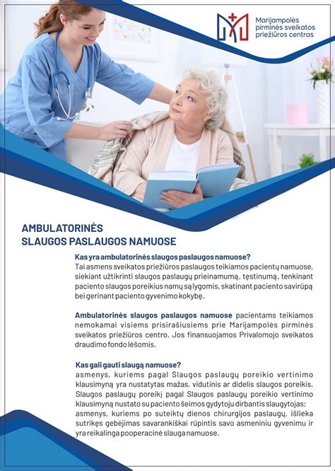 Sveikatos priežiūros paslaugos globos namuose