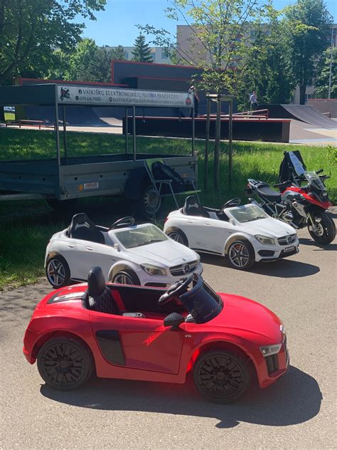 Vaikiškų elektromobilių techninės charakteristikos