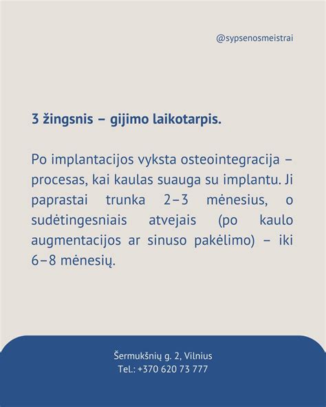 schematinis vaisiaus implantacijos procesas