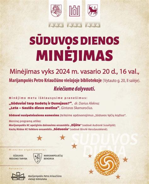 Nuotrauka iš Sūduvos dienos minėjimo Marijampolėje