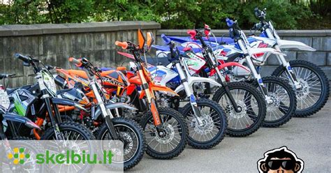 Vaikiškų krosinių motociklų įvairovė