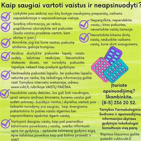 Infografika: Kaip tinkamai vartoti vaistus