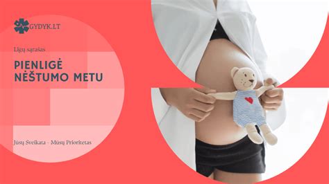 Nėštumo slogos simptomai ir priežastys