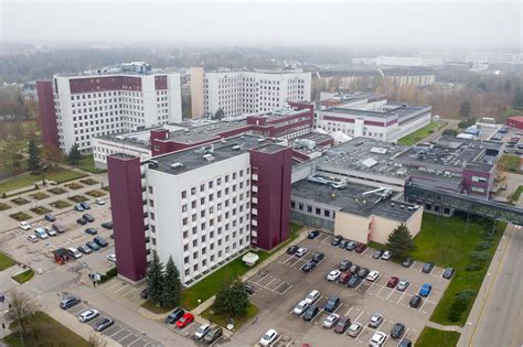 Vaizdas į Santaros klinikų kompleksą