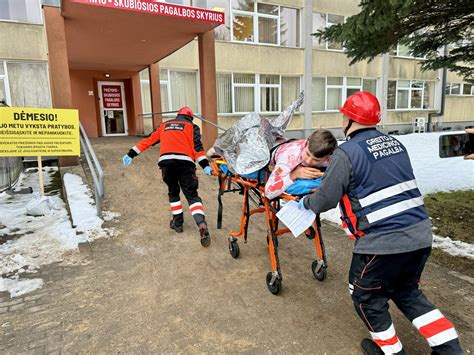 Vaizdas į renovuotą palatą Alytaus S. Kudirkos ligoninėje