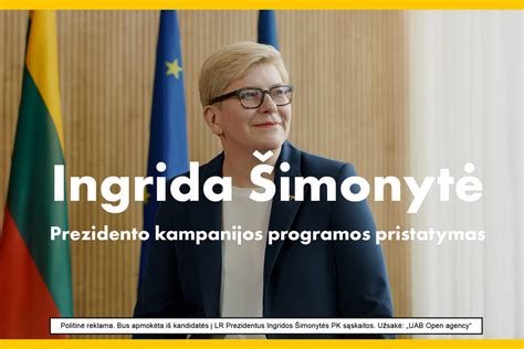 Ingridos Šimonytės portretas