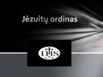 Jėzuitų ordino simbolis IHS