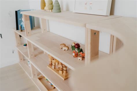 Montessori stiliaus vaikiška lentyna