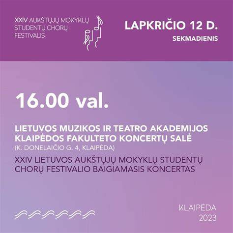 Studentų chorų festivalis