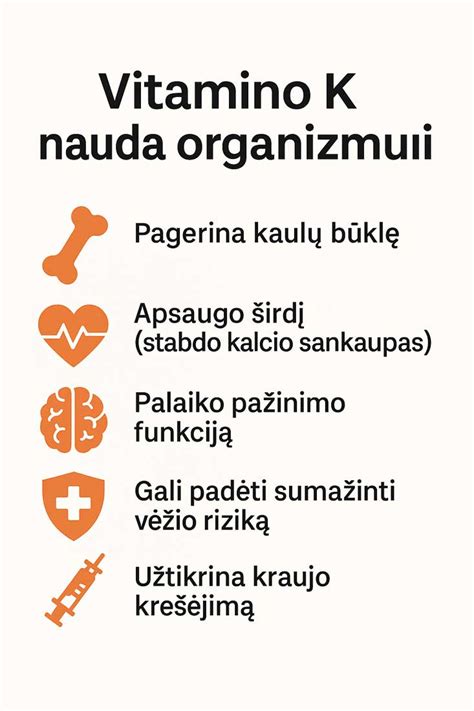 Vitamino K trūkumo pavojus naujagimiams