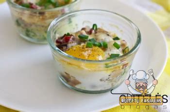 Kiaušiniai su daržovėmis orkaitėje