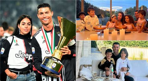Cristiano Ronaldo su visa šeima (Georgina ir vaikai)