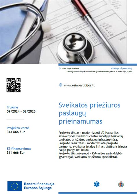 Sveikatos priežiūros paslaugų teikimas