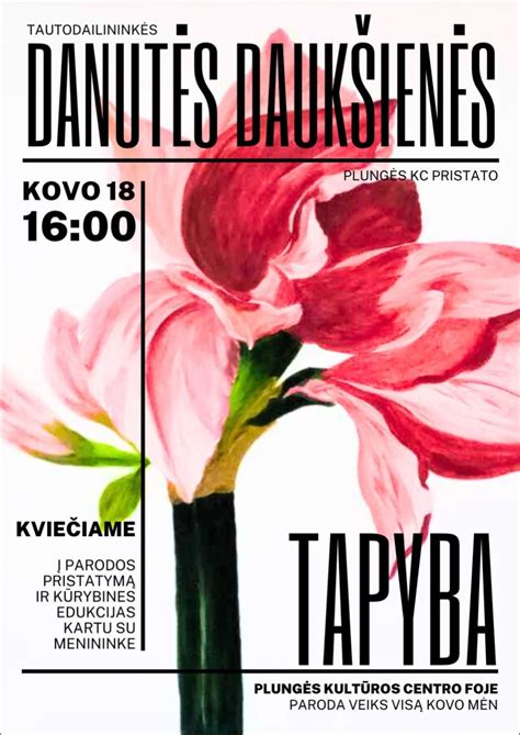 Tapybos parodos ekspozicija