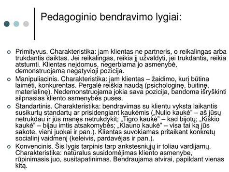 Žmonių bendravimo lygiai