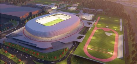 Vizualizacija naujo Vilniaus stadiono
