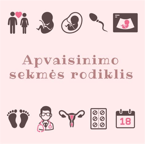 Infografika: Pagalbinio apvaisinimo sėkmės rodikliai