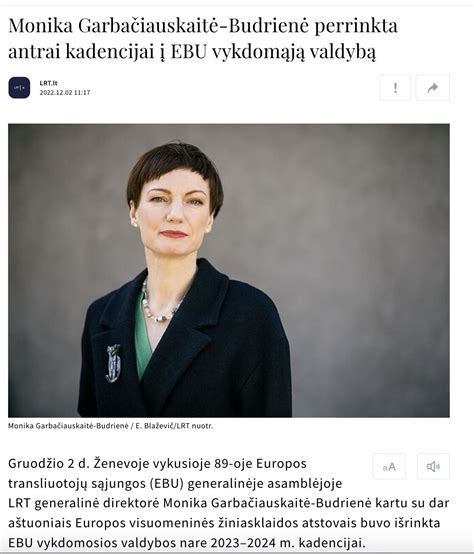 Monika Garbačiauskaitė-Budrienė portretas