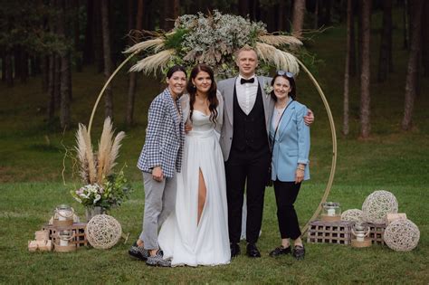 Vestuvių nuotrauka su Monikos Garbačiauskaitės-Budrienės