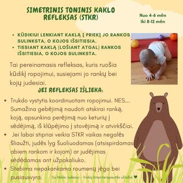 Kūdikio rankų ir kojų judesiai pagal muziką