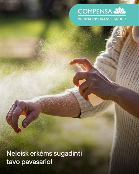 Repelentų ir apsauginių drabužių iliustracija