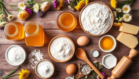 Kiaušinio ir medaus kaukės ingredientai