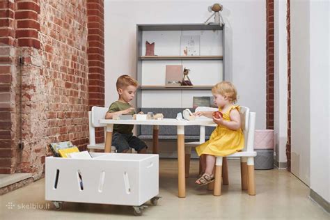 Montessori stiliaus baldai vaikams