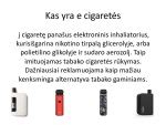 Poveikis plaučiams nuo elektroninių cigarečių