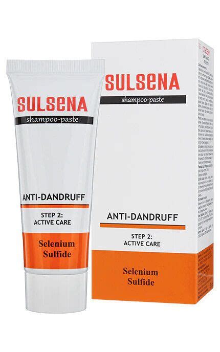 Sulsena šampūno pakuotė