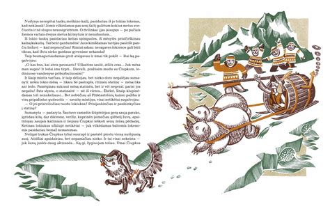 Ilustracija iš knygos „Didysis medžiotojas Mikas Pupkus“